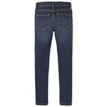 Girls Super Skinny Jeans 4 Pack in Various Washes