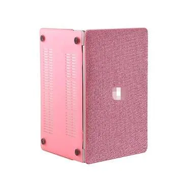 Bling Diamond Case for MacBook Compatible with 2018-2020 MacBook Air 13 inch A2179 A1932 A2337,Pro 13 inch Case 2016-2020 A2251 A2289 A2159 A1989 A1706 A1708 (MacBook Air 13 inch, Pink)