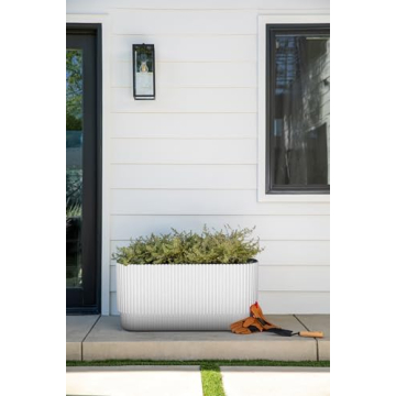 Veradek Demi Long Planter Durable Modern Outdoor Décor