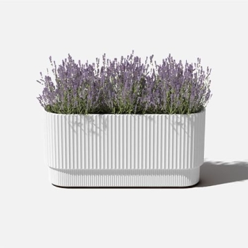 Veradek Demi Long Planter Durable Modern Outdoor Décor