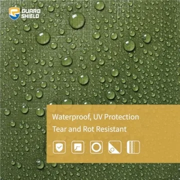 GUARD SHIELD 12mil Heavy Duty Waterproof Outdoor Tarp