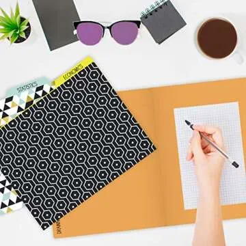 Carson Dellosa 6-Pack of Aim High File Folders, Paper Organizers With Pockets for Filing Cabinet, Desk Accessories for Classroom Organization and More, Teacher Must Haves, Office Supplies