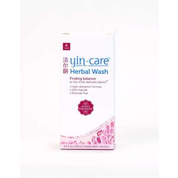 Yin Care® Herbal Wash 100 ml - Natural & pH Balanced Intimate Cleanser