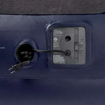 Intex Dura-Beam Twin Airbed with Electric Pump and Pillow Rest