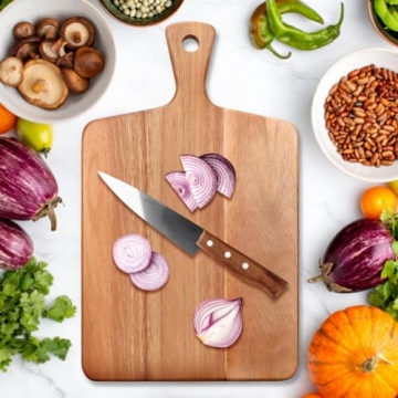 Stylish Gtencemen Acacia Wood Cutting Board Ideal for Your Kitchen