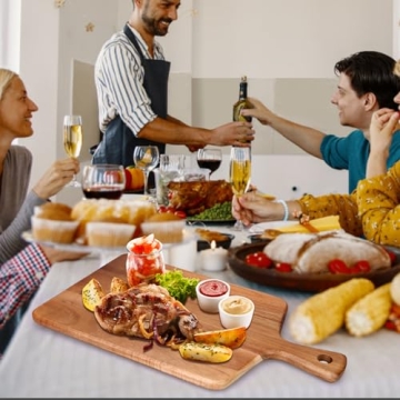 Stylish Gtencemen Acacia Wood Cutting Board Ideal for Your Kitchen