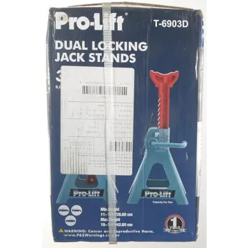 3-Ton Pro-LifT T-6903D Double Pin Jack Stands for Safety