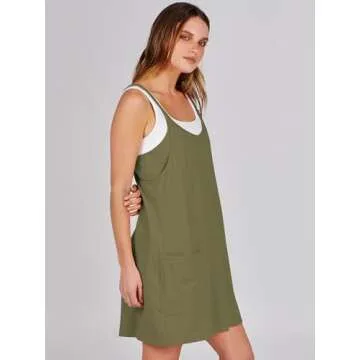 ANRABESS Mini Romper Dress for Summer Fun and Style