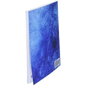 Notebook: Lined Notebook Journal - Blue Ocean Watercolor - 120 Pages - Large (8.5 x 11 inches)