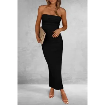 PRETTYGARDEN Women's Summer Bodycon Maxi Dress