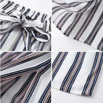 Stylish Comfortable Striped Palazzo Pants for All Occasions
