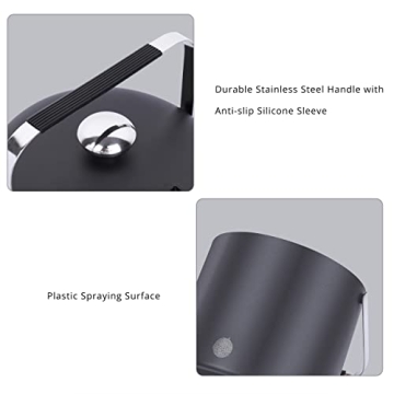 Cheersgene Matte Black Ice Bucket for Home Bars and Parties