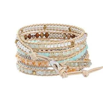 Shop Plumiss Handmade Beaded Statement Bracelet