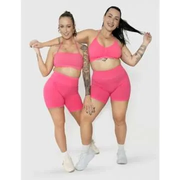 NEWVISISTER NVS Seamless Sports Bra with Adjustable Design