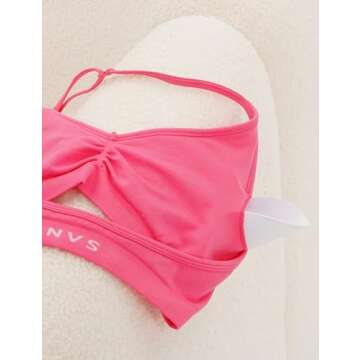 NEWVISISTER NVS Seamless Sports Bra with Adjustable Design