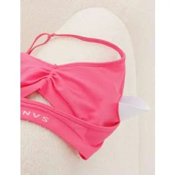 NEWVISISTER NVS Seamless Sports Bra with Adjustable Design