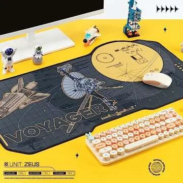 BelugaDesign Space Desk Pad - Galaxy Inspired Mouse Pad