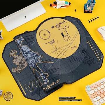 BelugaDesign Space Desk Pad - Galaxy Inspired Mouse Pad