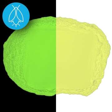 Glow in The Dark Pigment Powder - Neutral and Fluorescent Color for Art Painting, Fine Art, Nail Art...