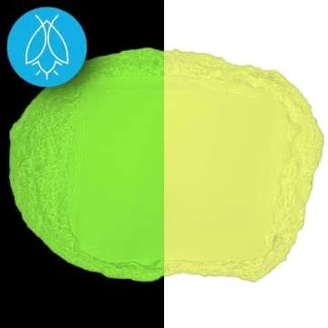 Glow in The Dark Pigment Powder - Neutral and Fluorescent Color for Art Painting, Fine Art, Nail Art...