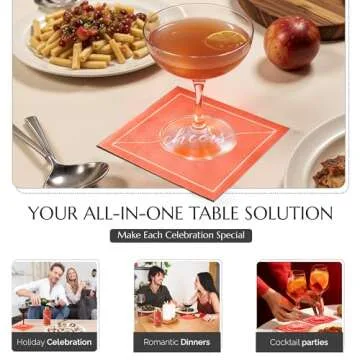 Toasting With Tara Cotton Cocktail Napkins in 16 Colors