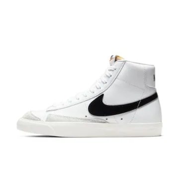Nike Women's Basketball Shoe - White/Black | Stylish Comfort