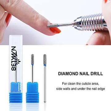 NMKL38 Electric Cuticle Clean Bit for Salon-Quality Nails