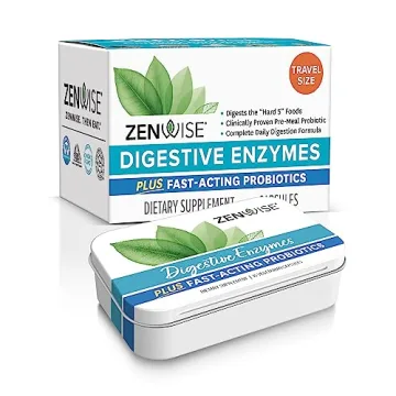 Zenwise Health Digestive Enzymes for Optimal Gut Health - Probiotics & Prebiotics for Everyday Comfo...