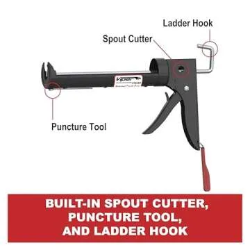 Albion R6B Viper Line Caulking Gun, 1/10 Gallon