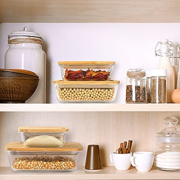 Buy Eco-Friendly DE Glass Food Storage Containers Today