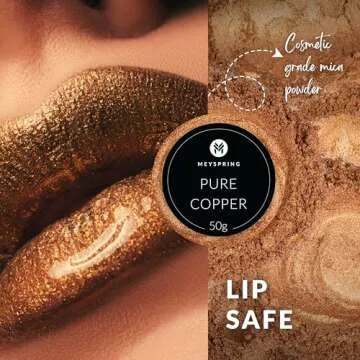 MEYSPRING Pure Copper Mica Powder for Resin Art