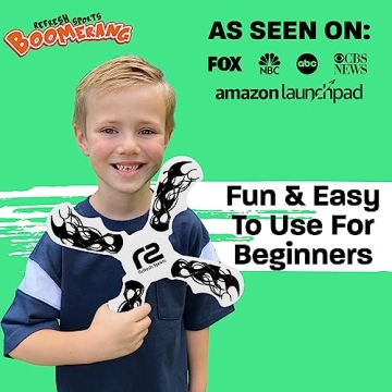 Boomerang for Kids - Fun, Safe & Easy to Use Toy Gift