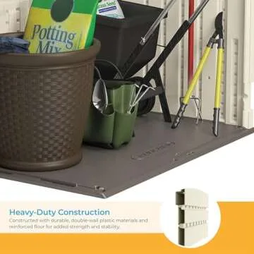 Suncast 34 Cu Ft Outdoor Storage Shed for All Your Needs