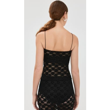 Lioness Women's Clairvoyant Cami in Elegant Onyx Lace