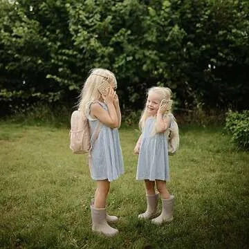 mushie Phone Press Toy in Cambridge Blue for Kids