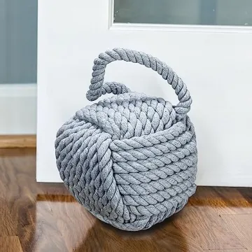 Nautical Rope Knot Decorative Cotton Door Stop for All