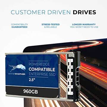 Water Panther 960GB SAS 12Gbps Enterprise SSD for Dell Servers