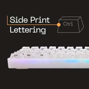 Higround SNOWSTONE Basecamp 65% Hotswap RGB Mechanical Keyboard