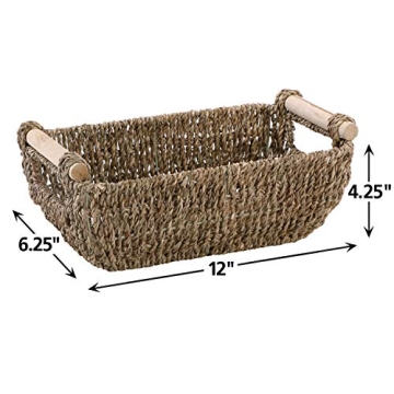 Stylish Hoffmaster Seagrass Storage Basket for All Spaces