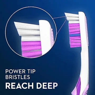 Oral-B Vivid Soft Toothbrushes Pack of 4 for Whitening