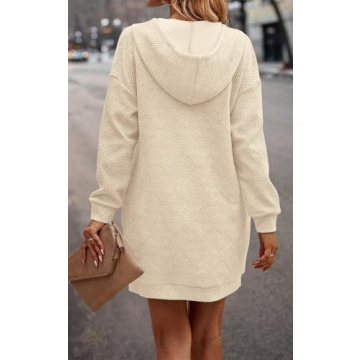 Trendy PRETTYGARDEN Hoodie Dress with Pockets