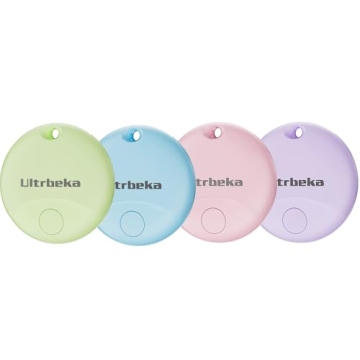 Apple Air Tags 4 Pack - Perfect Item Finders for Luggage & More