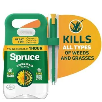 Spruce Weed Killer Spray - Snap & Spray Weed & Grass Killer₂ Powered Starter Kit - Weed Killer Spr...