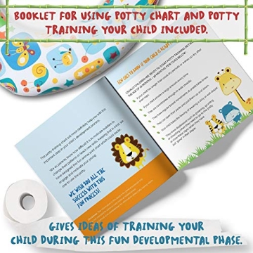 Fun Potty Training Chart for Toddler, Reward System Included