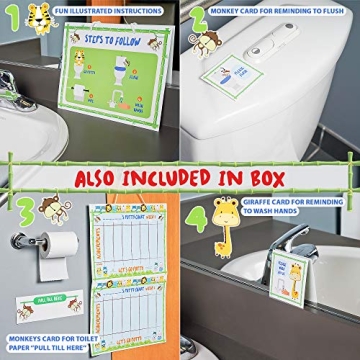 Fun Potty Training Chart for Toddler, Reward System Included