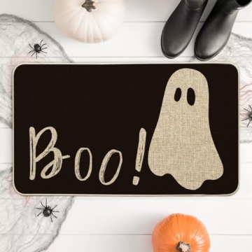 Charming Halloween Ghost Doormat for Your Home