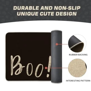 Charming Halloween Ghost Doormat for Your Home