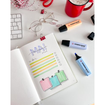 STABILO Highlighter BOSS ORIGINAL Pastel Pack of 6 Vibrant Colors