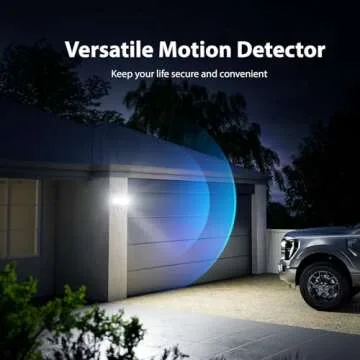 Onforu LED Security Light 6500LM Outdoor Motion Sensor