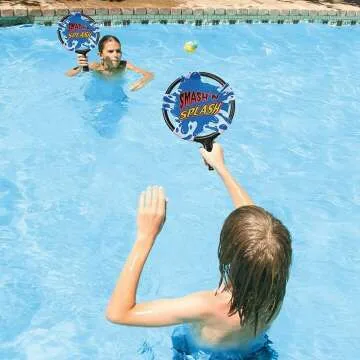 Smash 'n' Splash Water Paddle Ball Game - Pool Fun
